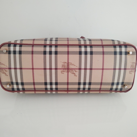 Burberry Haymarket Medium Tote - Picture 12 of 14